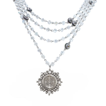 Magdalena Crystal AB-Virgins Saints and Angels-Swag Designer Jewelry