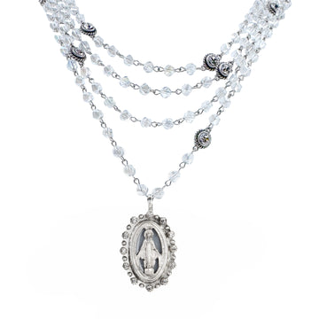 Magdalena Crystal AB-Virgins Saints and Angels-Swag Designer Jewelry