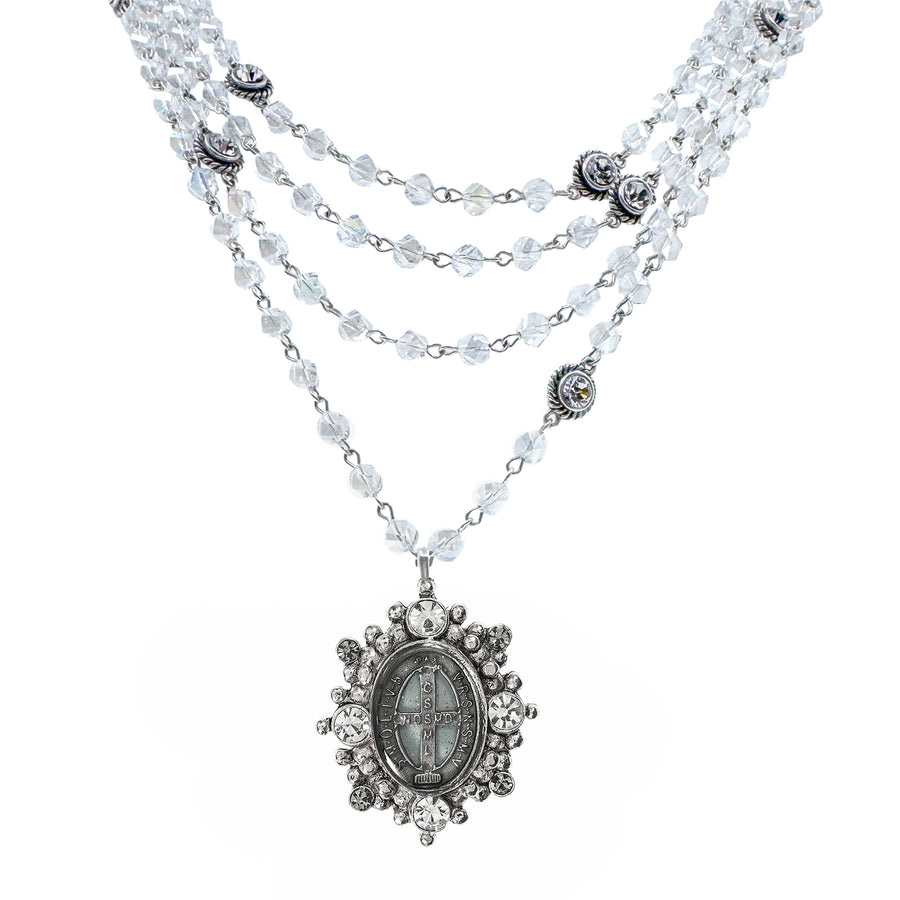 Magdalena Crystal AB-Virgins Saints and Angels-Swag Designer Jewelry