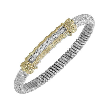 Scalloped Bar Bracelet-Vahan-Swag Designer Jewelry