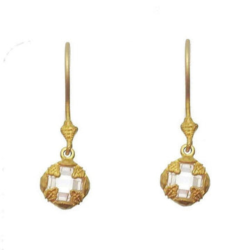 Stone Drop Earrings-Bijou Amani-Swag Designer Jewelry