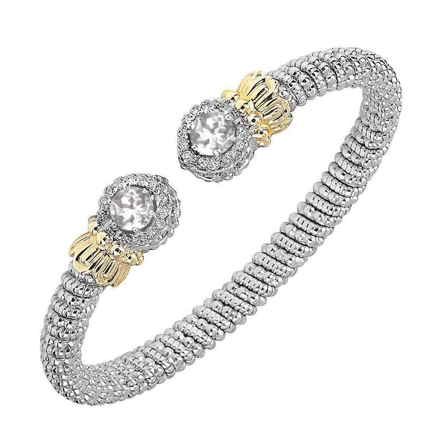 Topaz Halo Bracelet-Vahan-Swag Designer Jewelry