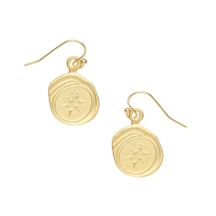 Widow's Mite Earrings-Susan Shaw-Swag Designer Jewelry